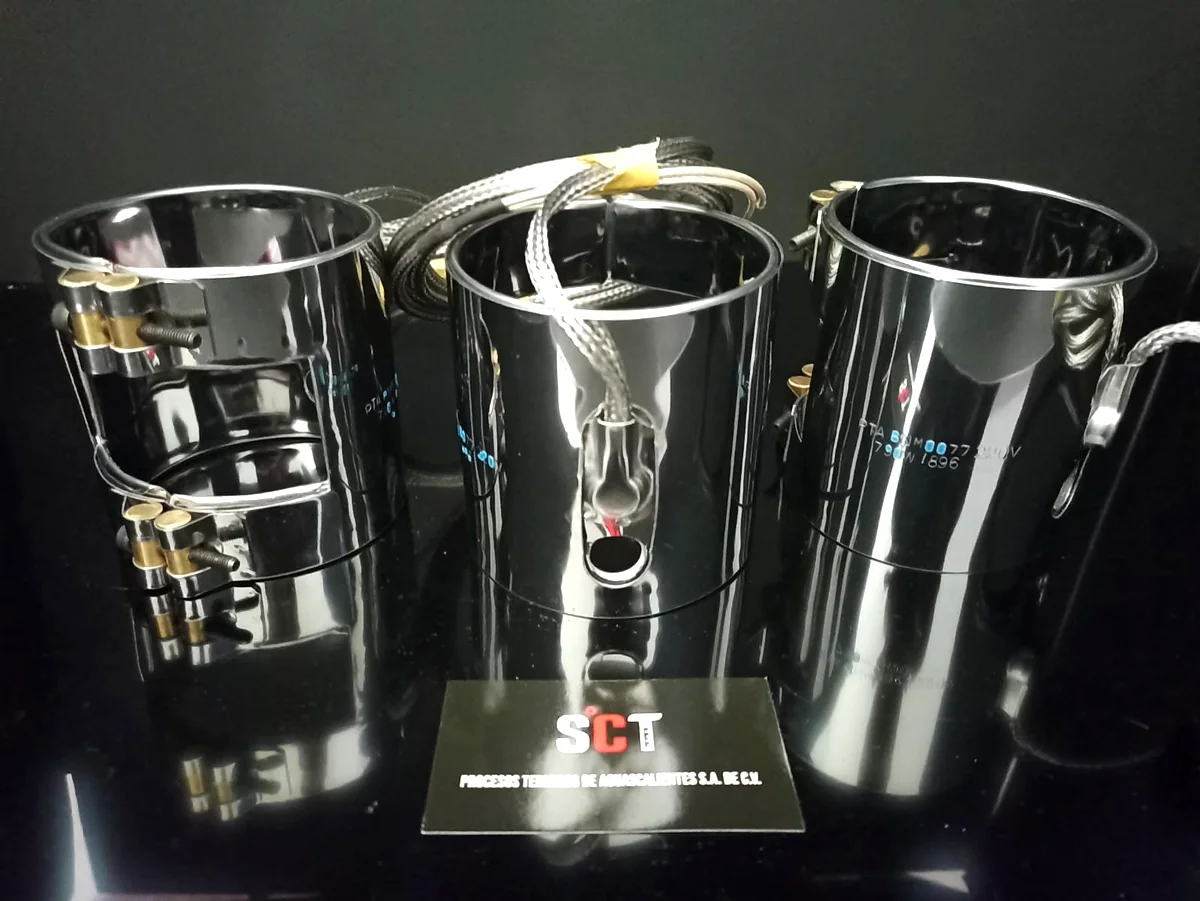 Conjunto de resistencias eléctricas de banda