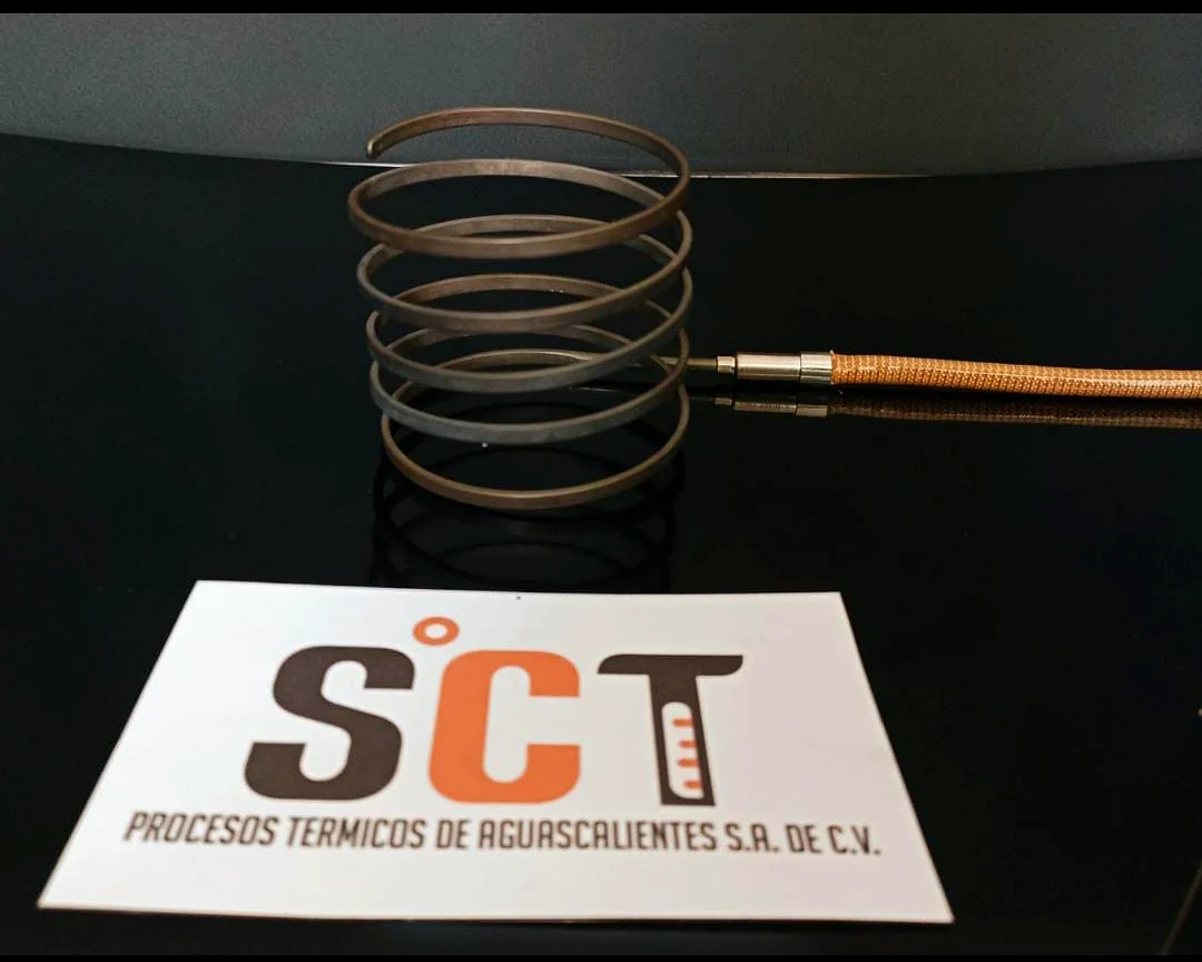 Resistencia minitubular conformada para aplicación industrial